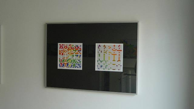 JOSEF LINSCHINGER - SPIEGELUNG - inkjet auf bütten - 2005