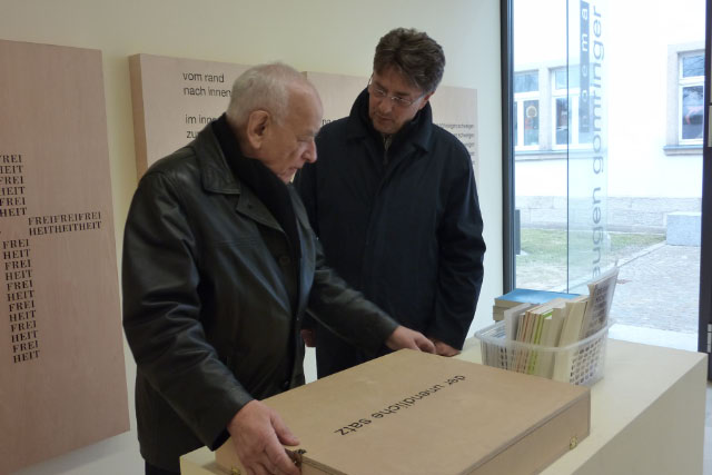 aircube project 23 - EUGEN GOMRINGER, WINFRIED WÜNSCH, IKKP Rehau/D, 2012