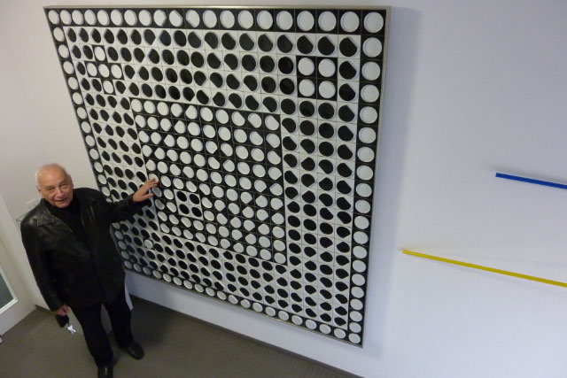 aircube project 23 - EUGEN GOMRINGER, Vasarely/Rosenthal, IKKP Rehau/D, 2012
