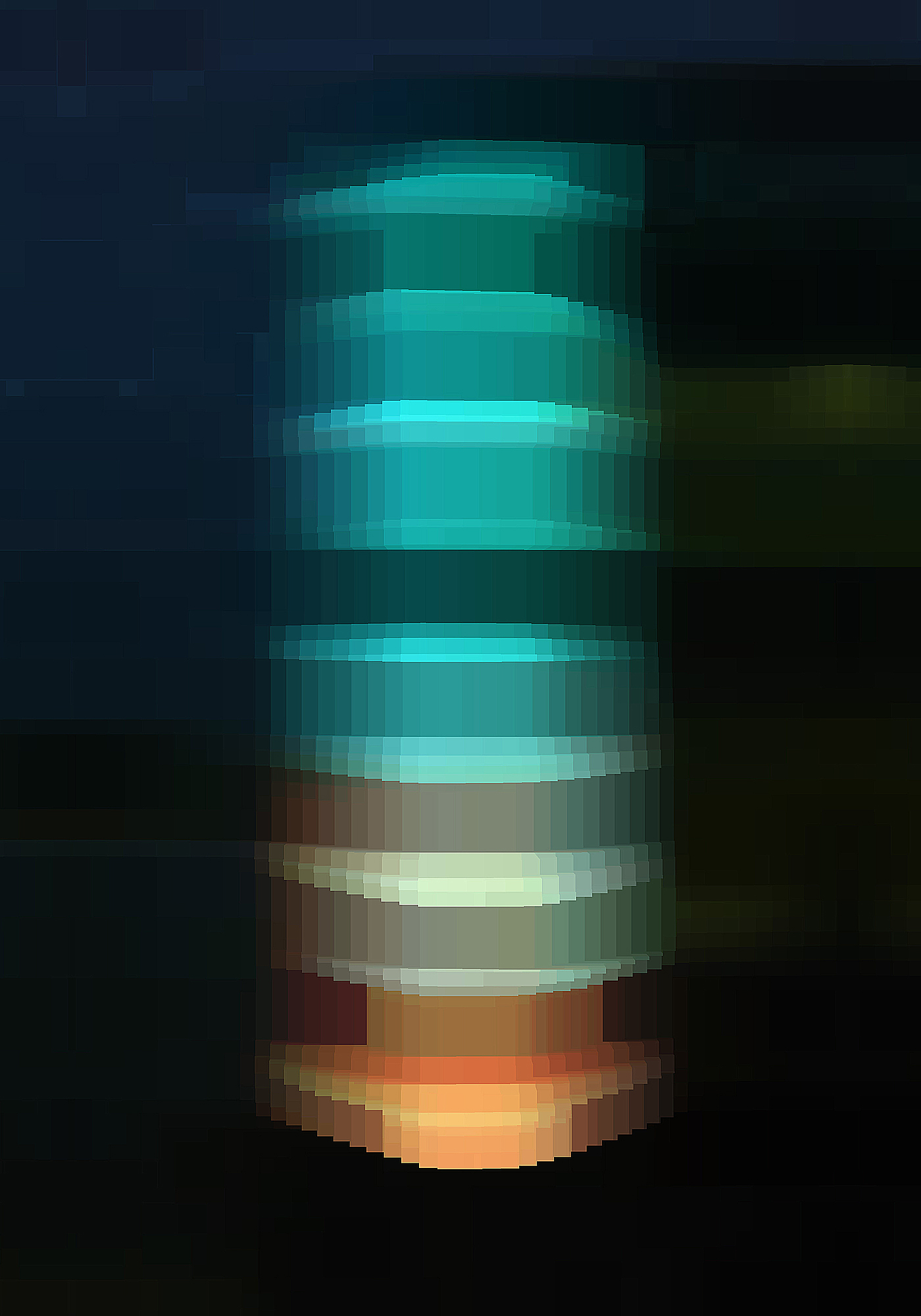 URSA SCHÖPPER - luminous-phenomenon - 2014 - aludibond - unikat - 120x84cm
