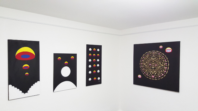 ROGELIO GONZALEZ HARTMANN - SUPERUNIVERSO - expo 2016 galerie wuensch aircube