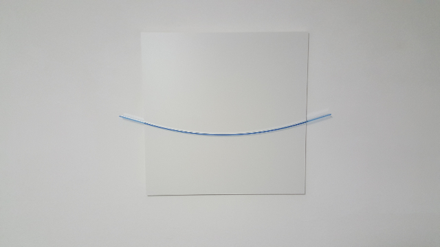 HELLMUT BRUCH - Radius 89cm - forex/acrylglas - 2015 - 55x70,5x4cm